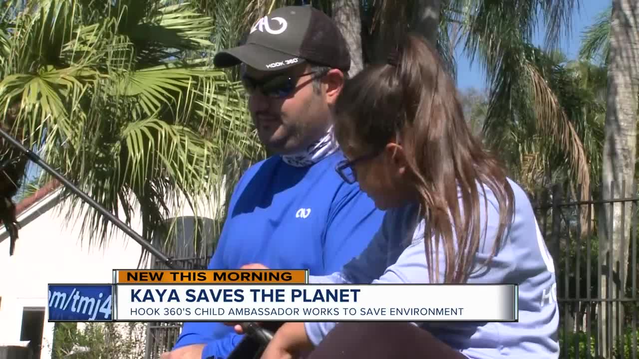 7-year-old girl tries to save the planet one water bottle at a time