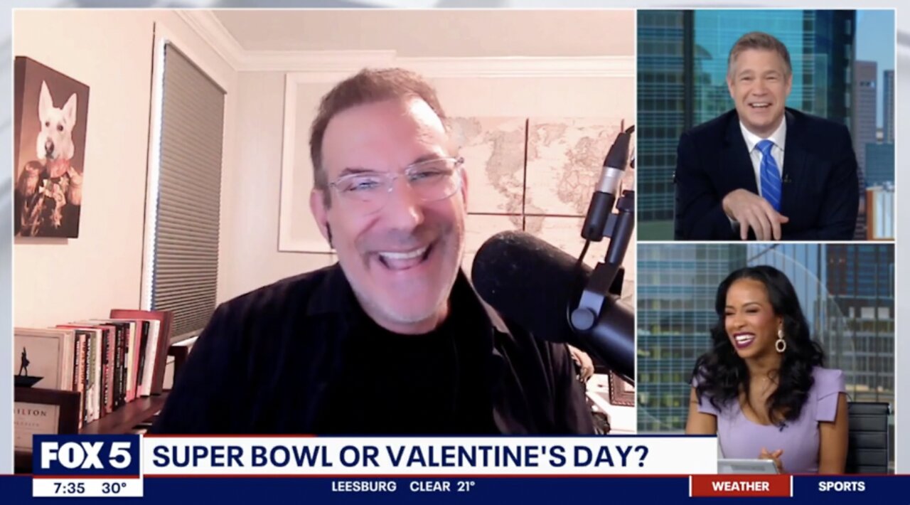 Wordle Hate and Super Valentine's Weekend -- Larry on Fox5 DC