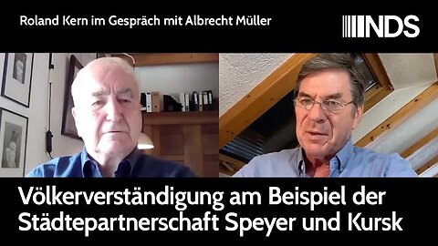 Roland Kern im Gespräch mit Albrecht Müller über den Freundeskreis Speyer-Kursk