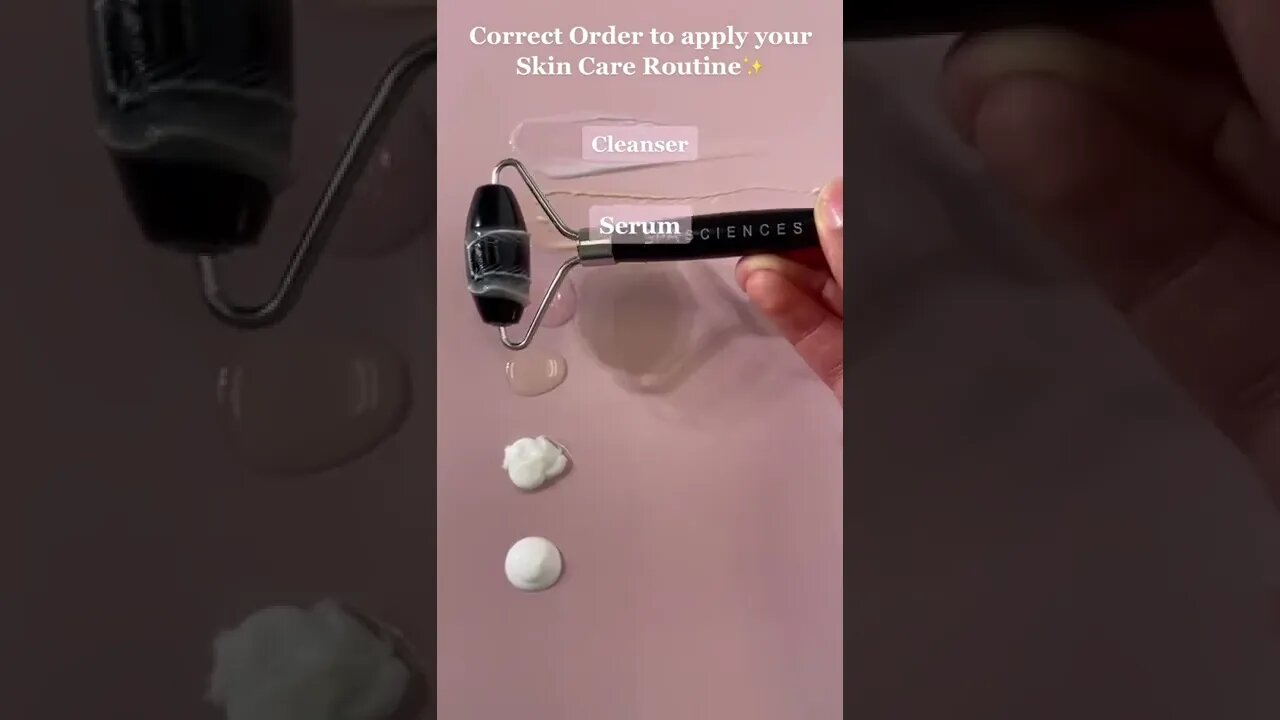 Correct Order of Scincare Routine tiktok spasciences