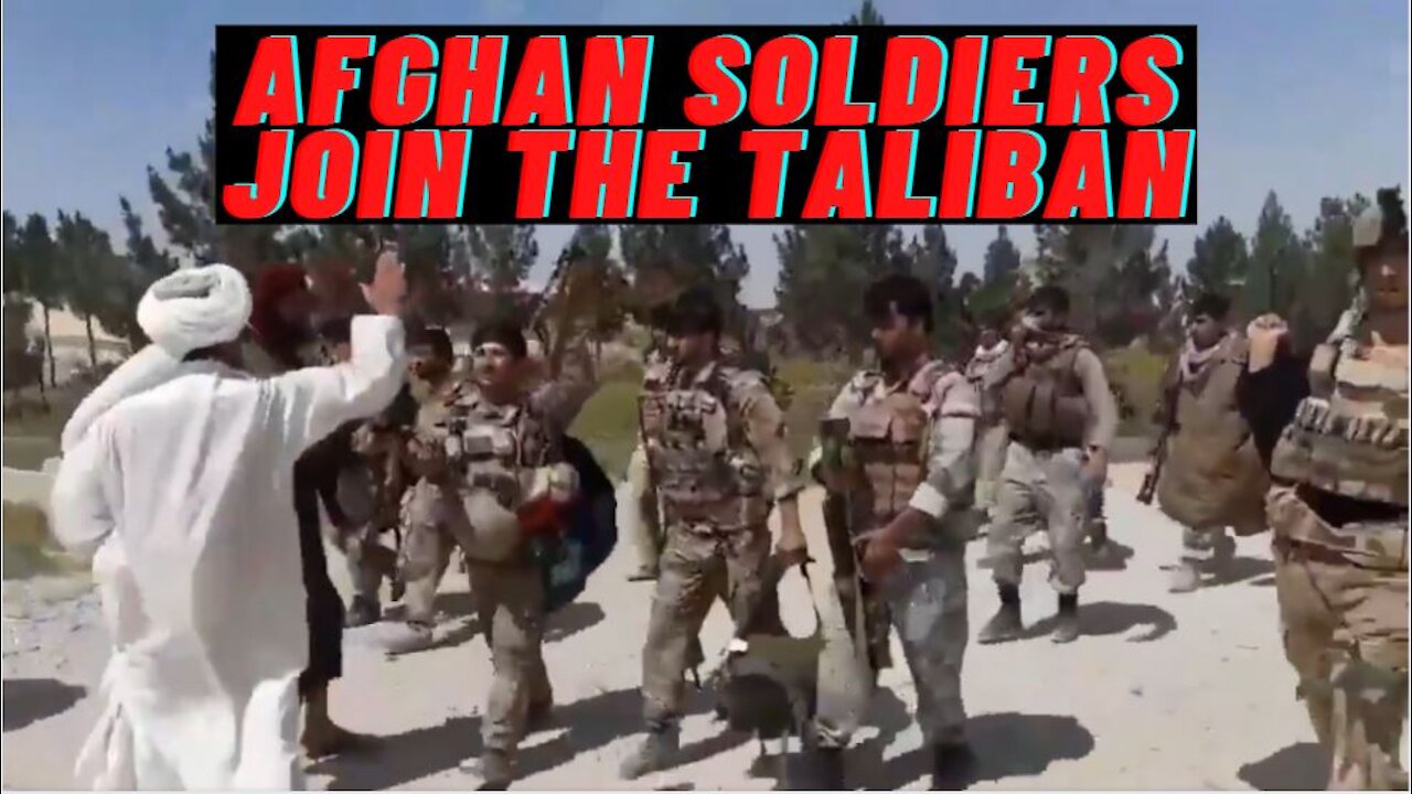 The Taliban Have Won The War in Afghanistan; Afghan Soldiers Join Taliban Without Fight!