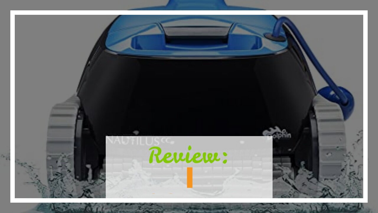 Review: Dolphin E10 Robotic Pool [Vacuum] Cleaner - Ideal for Above Ground Swimming Pools up to...