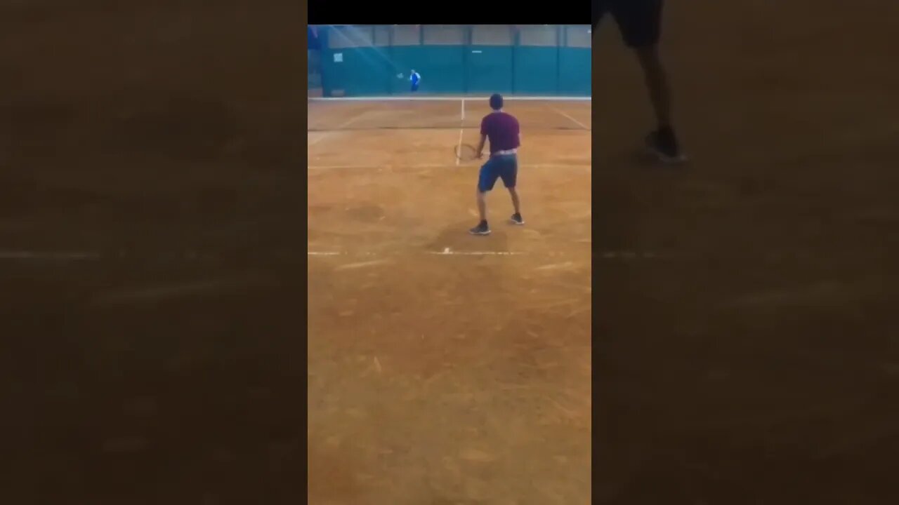 nem sempre é força! As vezes é jeito! #tennis2023 #tennis #shorts #subscribe