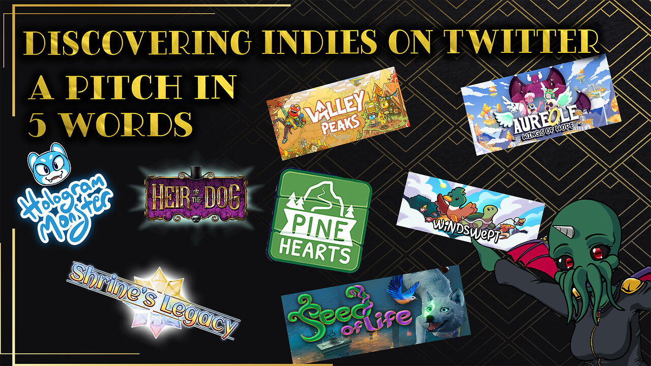 Discovering Indies on Twitter - Pitch in 5 Words