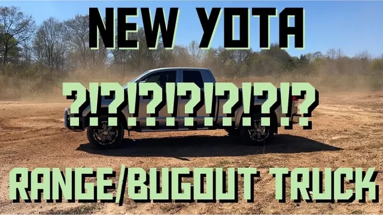 New Toyota Tundra Range & Bugout Truck