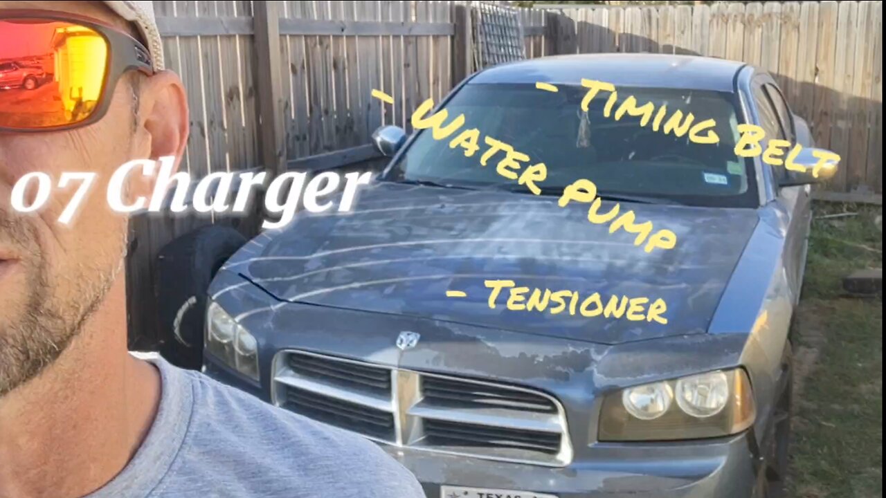 07 Dodge Charger timing, water pump and belt tensioner