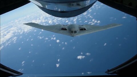 The Majestic B-2 Spirit in Flight #Shorts