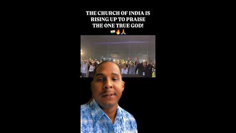 THE CHURCH OF INDIA IS RISING UP TO PRAISE O THE ONE TRUE GOD!🔥😱 #viral #short #reel #bible #video