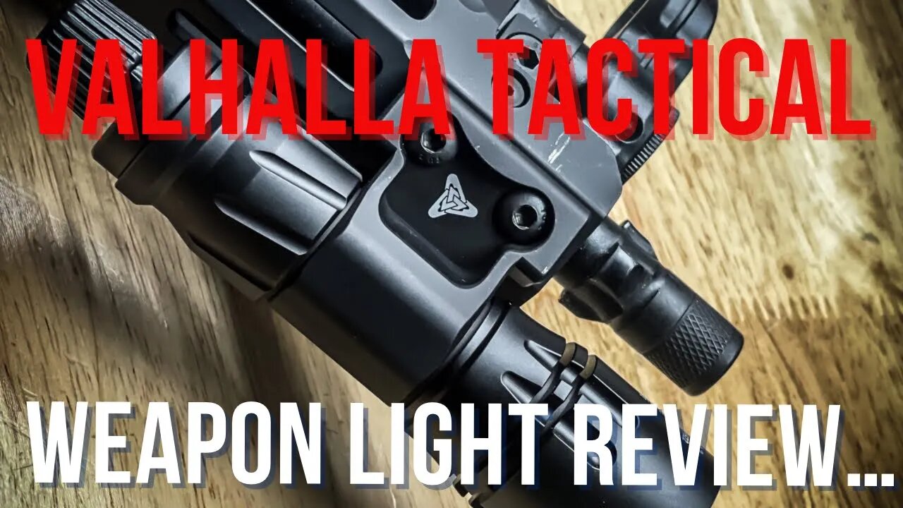 Valhalla Tactical Tactical Light Review #valhallatactical #weaponlight