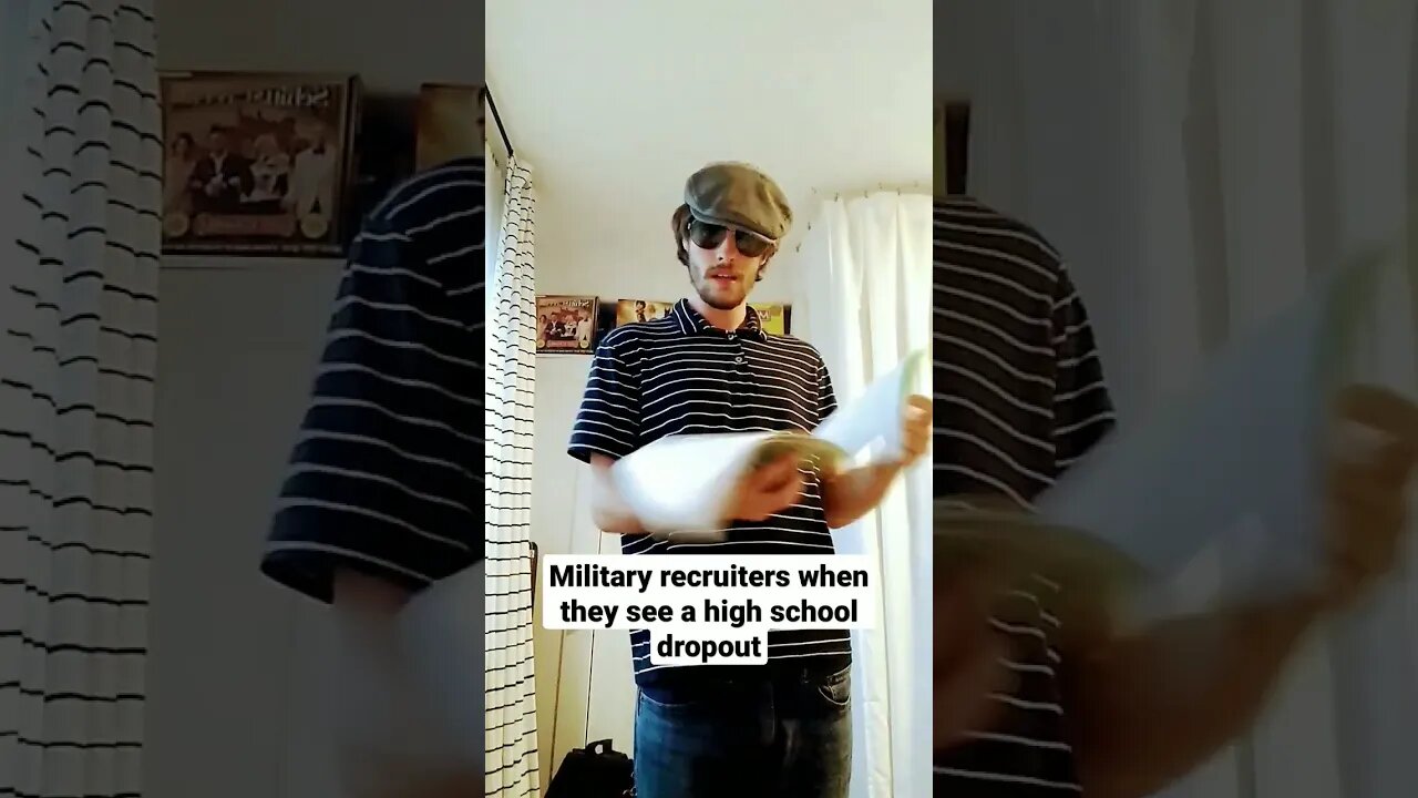 military recruiters when they see a dropout