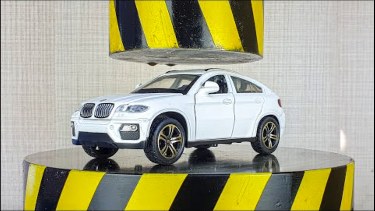 Experiment Hydraulic Press VS BMW X6