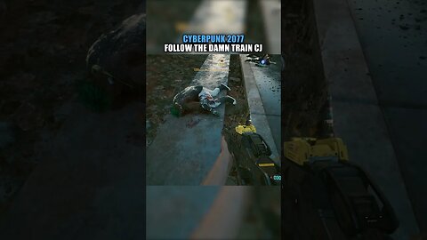 Follow The Damn Train CJ in Cyberpunk 2077