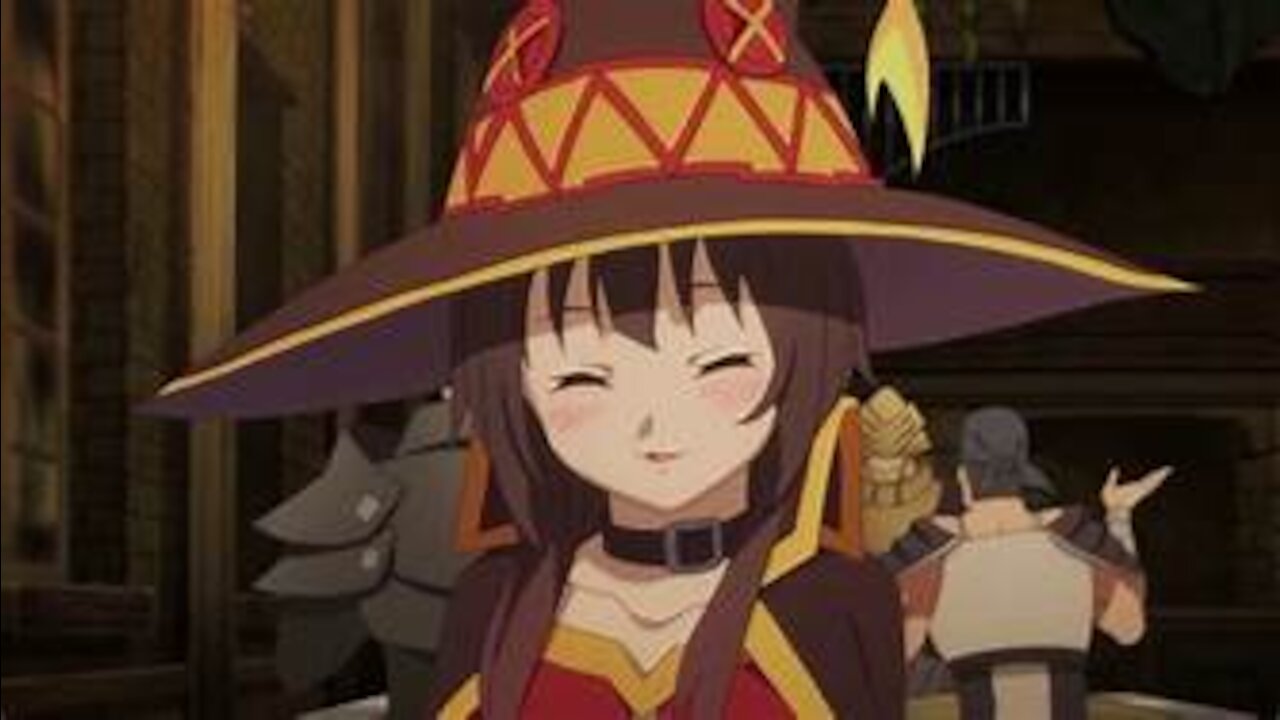 decorating my witch hat to Megumin