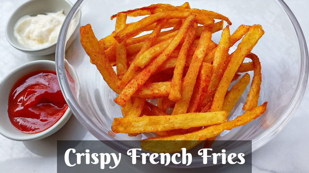 Crispy French Fries🍟| মচমচে ফ্রেঞ্চ ফ্রাইস এর সিক্রেট রেসিপি | Perfect French Fries at Home