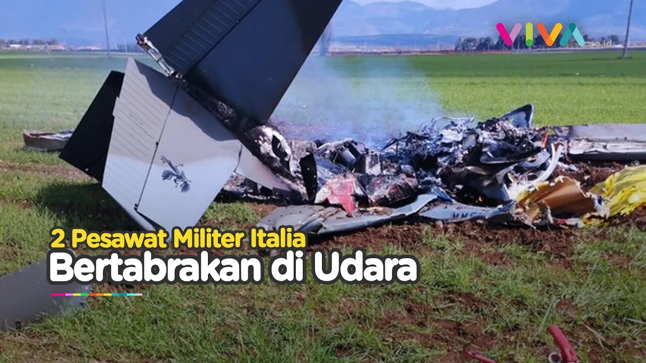 TRAGIS! 2 Pesawat Militer Saling Tabrakan, Semua Pilot Tewas