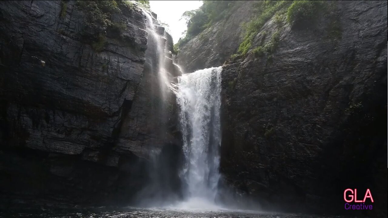 Beautiful Waterfall In Sri Lanka - Dumbara Ella Falls