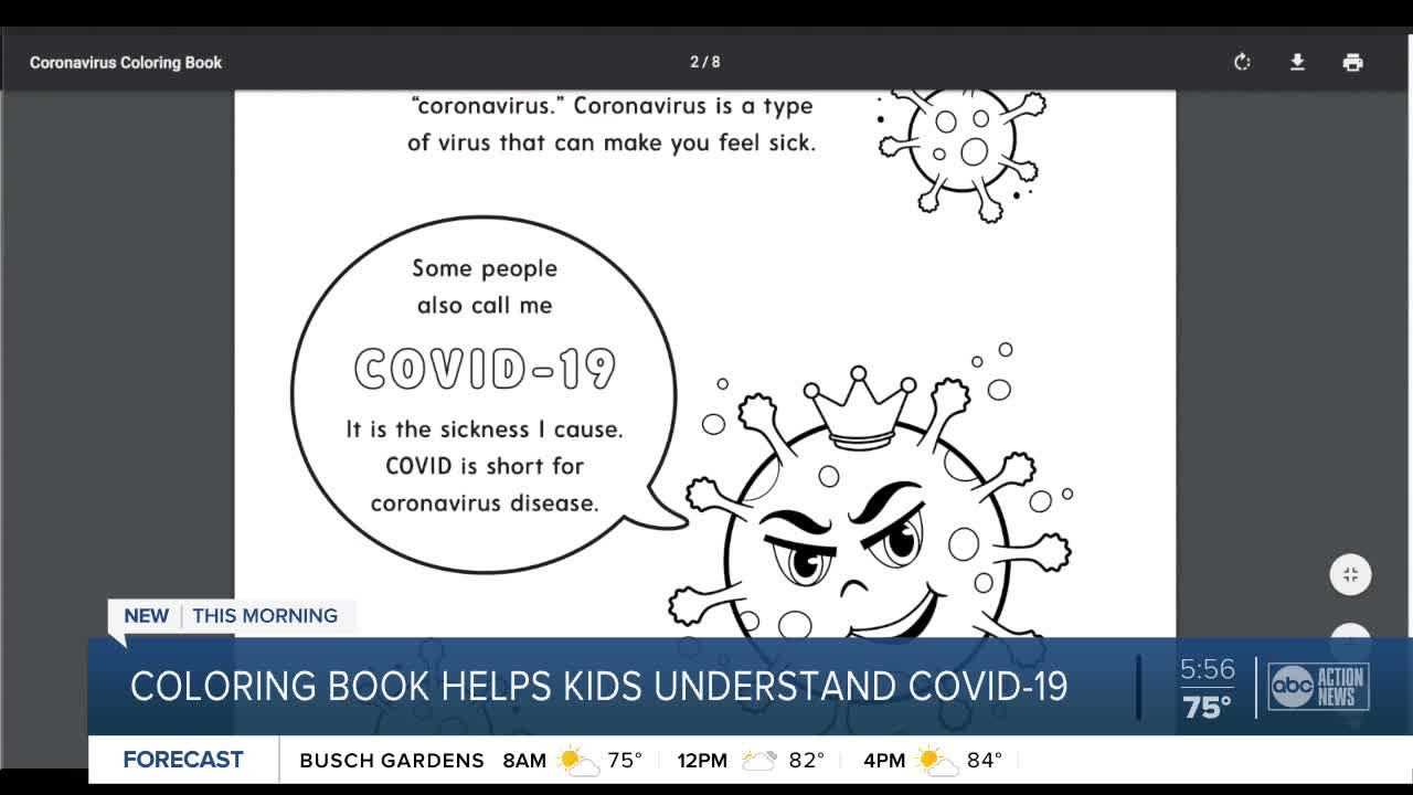 St. Jude creates free coloring book to help explain coronavirus to kids