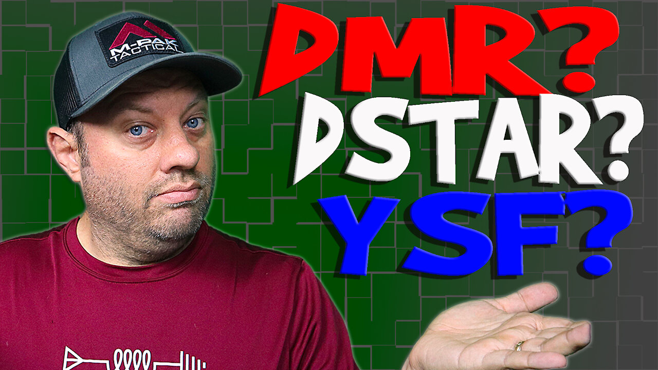 Ham Radio Digital Modes Comparison - DMR, DSTAR or YSF? P25 or NXDN?