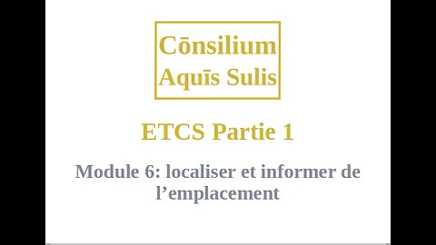 ETCS Partie 1 Module 6 (Français)