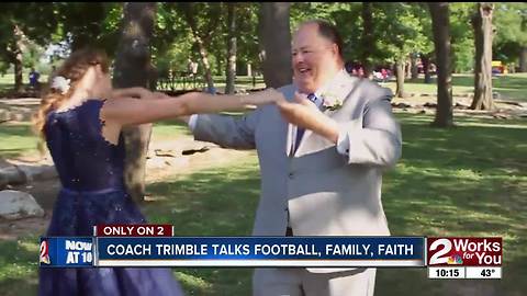 Coach Trimble talks football, family, faith