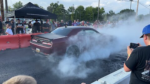 Burnout Contest at Hinderer CDJR 2023