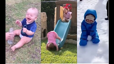 Funny baby clips