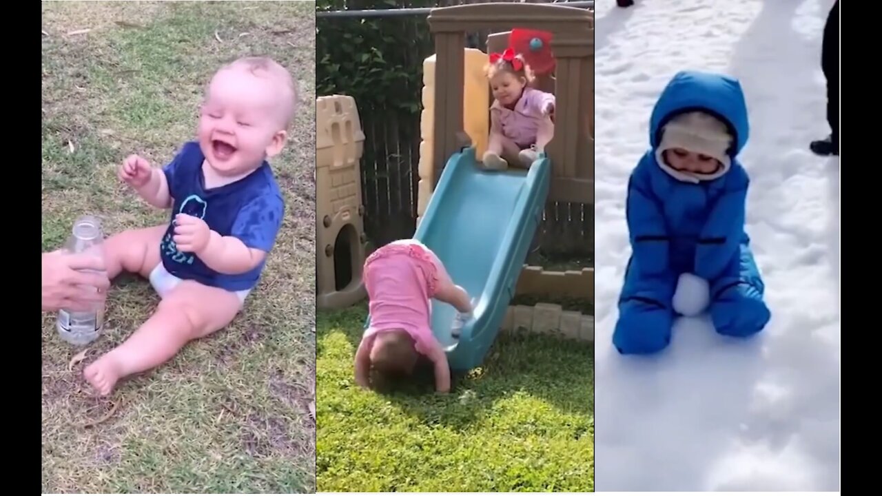 Funny baby clips