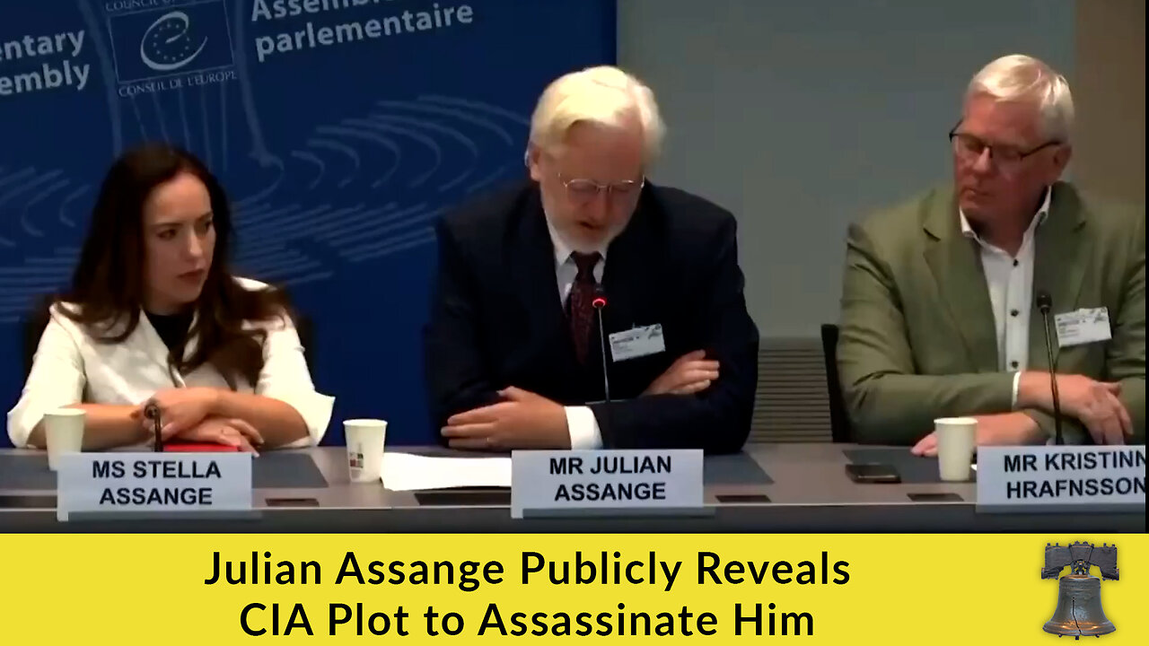 Julian Assange Publicly Reveals CIA Plot to Assassinate Him