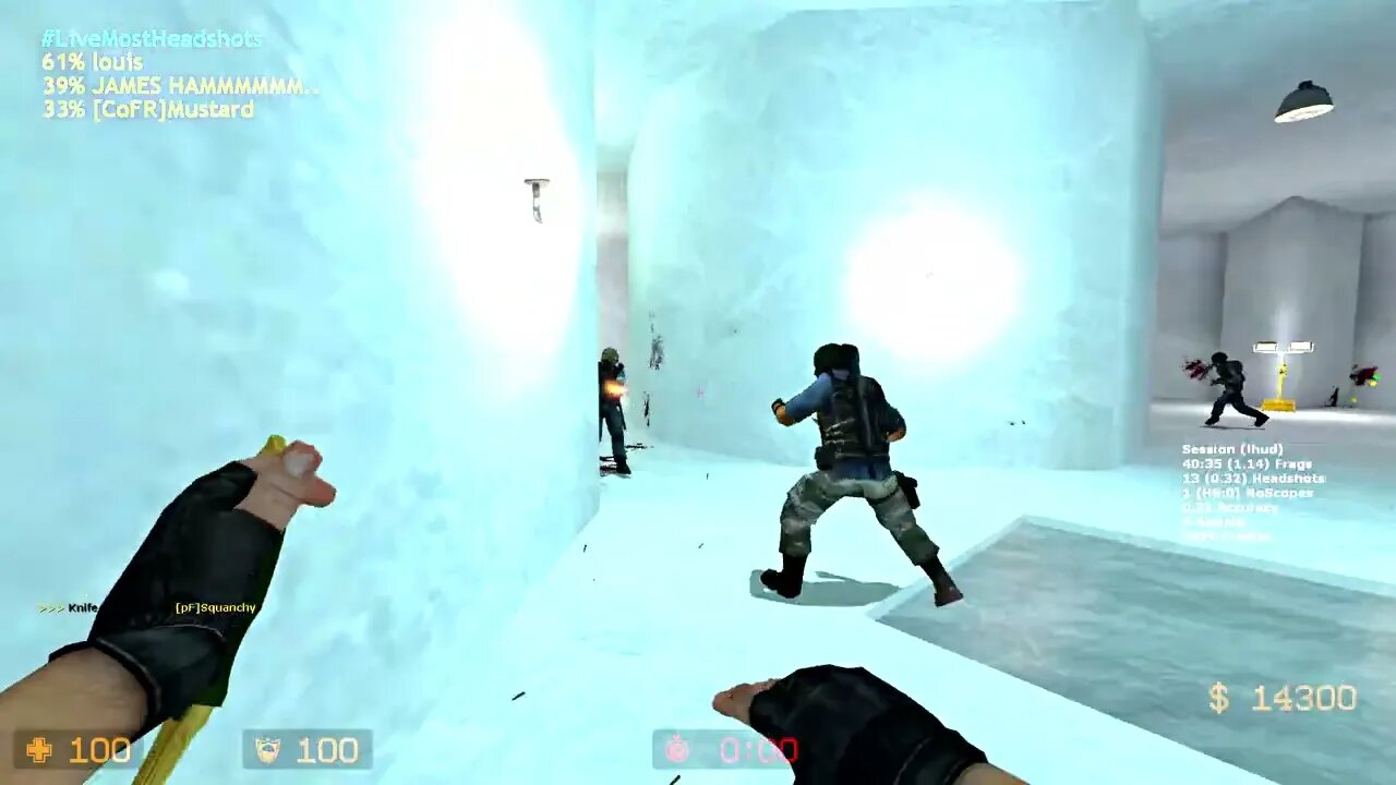 Counter-Strike: Source - fy_iceworld Multiplayer Gameplay (No Commentary)