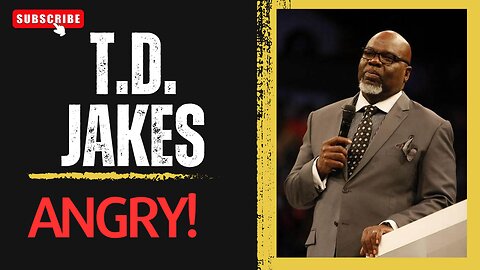 T.D. Jakes Lashes Out At Critics Amidst Sex Allegations!