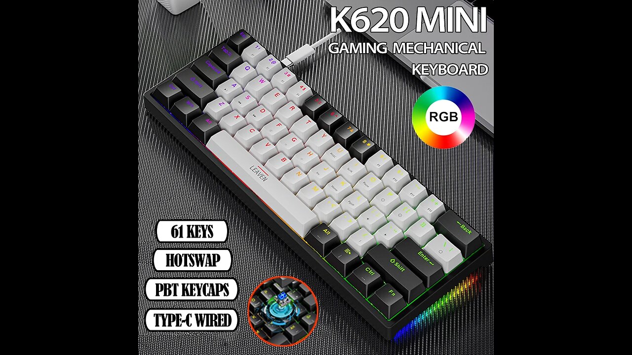 Mini Gaming Mechanical Keyboard