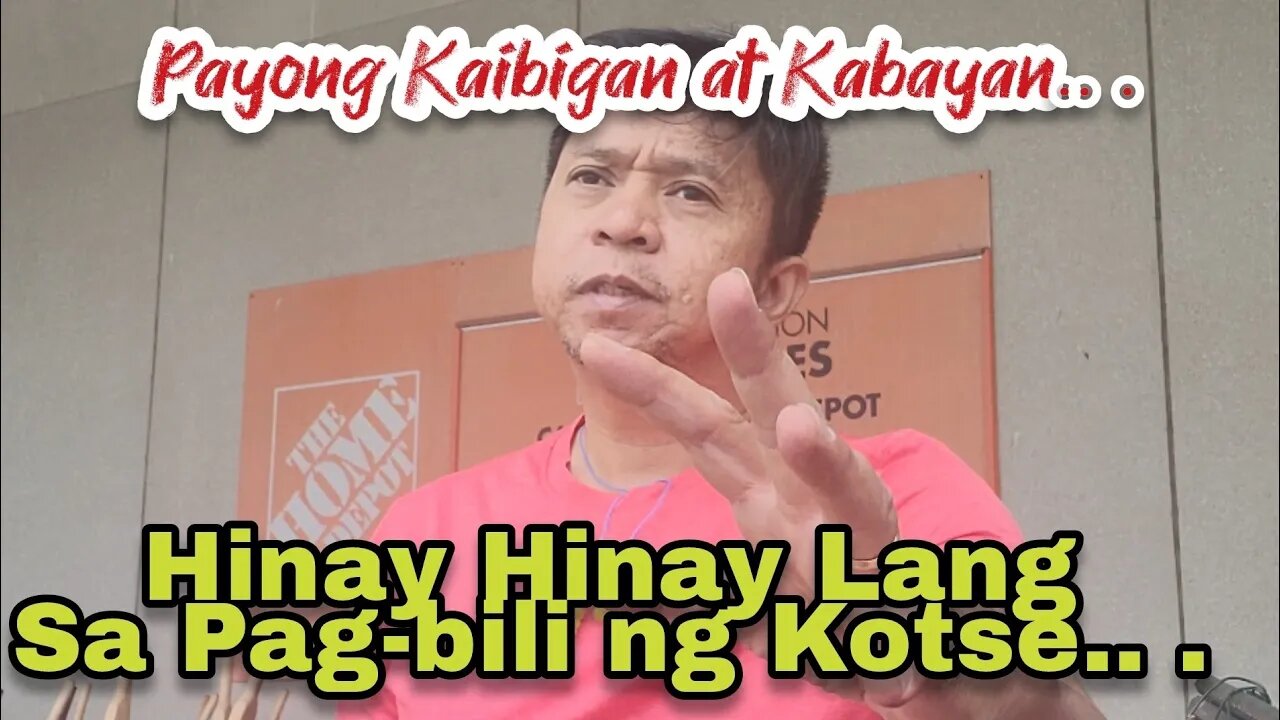 🗨 Payong Kaibigan, Kabayan, "hinay-hinay lang.. ." ♣︎