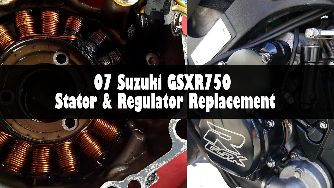 Affordable GSXR Stator and Regulator Replacement