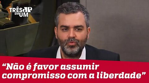 Carlos Andreazza: "Não é nenhum favor assumir compromisso com a liberdade e com a Constituição"