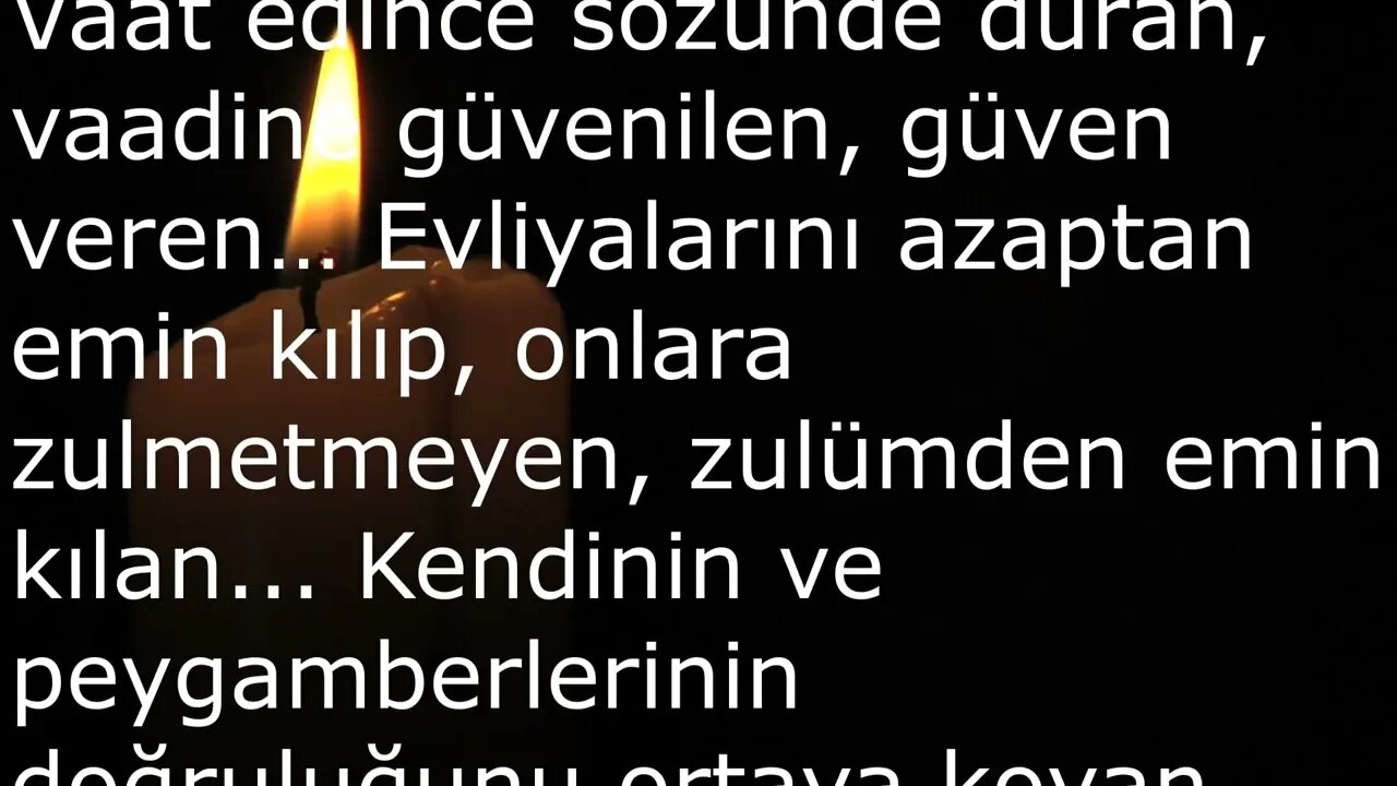 #esmaülhüsna ESMAÜ'L HÜSNA'DAN DUALAR / EL MÜMİN (C.C.)