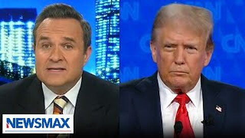 Greg Kelly celebrates Trump's victory over Biden in debate