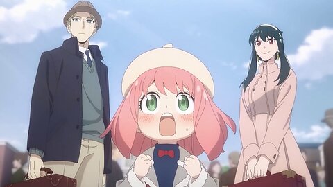 Anya finally gets on the cruise ship with Yor and Loid