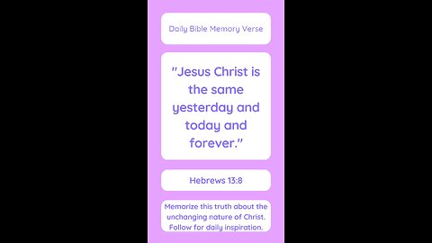 Bible Memory Verse of the Day #christianity #God #Jesus #Bible #Biblestudy #Hebrews