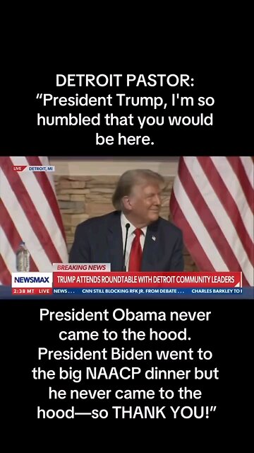 must watch Trump in Detroit