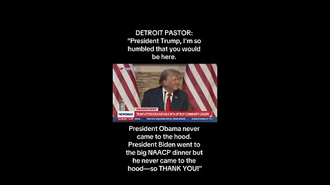 must watch Trump in Detroit