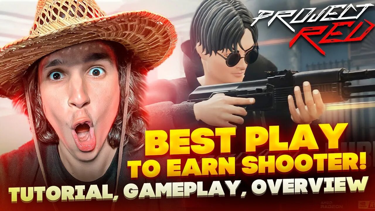 PROJECT RED - AAA PLAY & EARN FIRST PERSON SHOOTER, OVERVIEW, TUTORIAL, GAMEPLAY