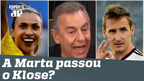 Marta passou Klose? "Isso é RIDÍCULO, uma PALHAÇADA!", polemiza Flavio Prado