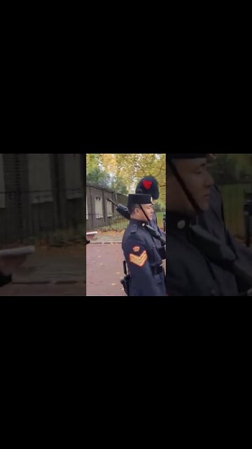 Changing of the Gurkha Guards Clarence house #buckinghampalace