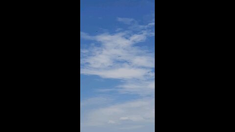 Skydivers landing at Hangafs in southern Missouri