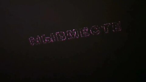 A message appeared in the sky above the Crimean bridge: "We are together"!