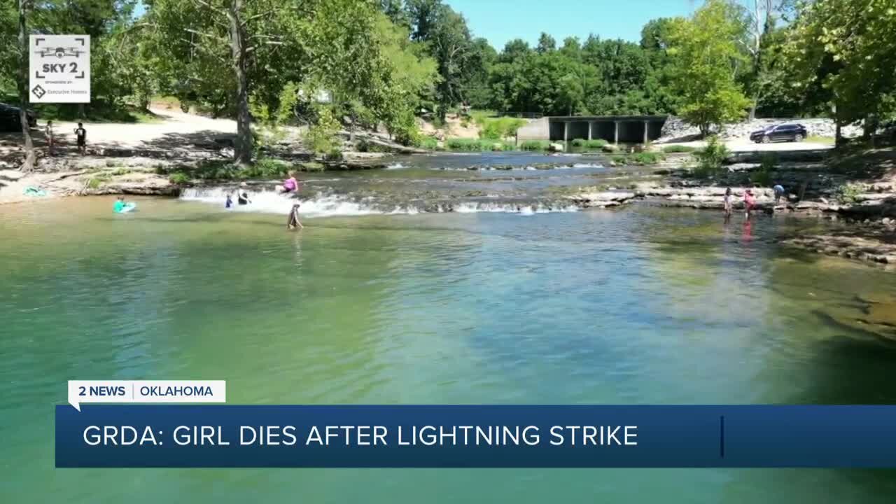 GRDA: Girl dies after lightning strike