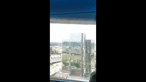 Elevator descent from top of Reunion tower