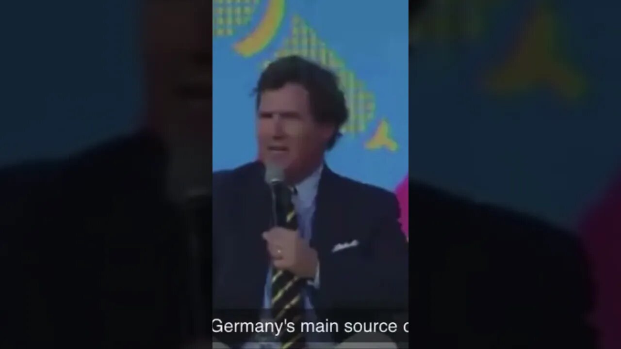 JUST IN 🚨 'Biden administration blew up Nord Stream' - Tucker Carlson in Hungary