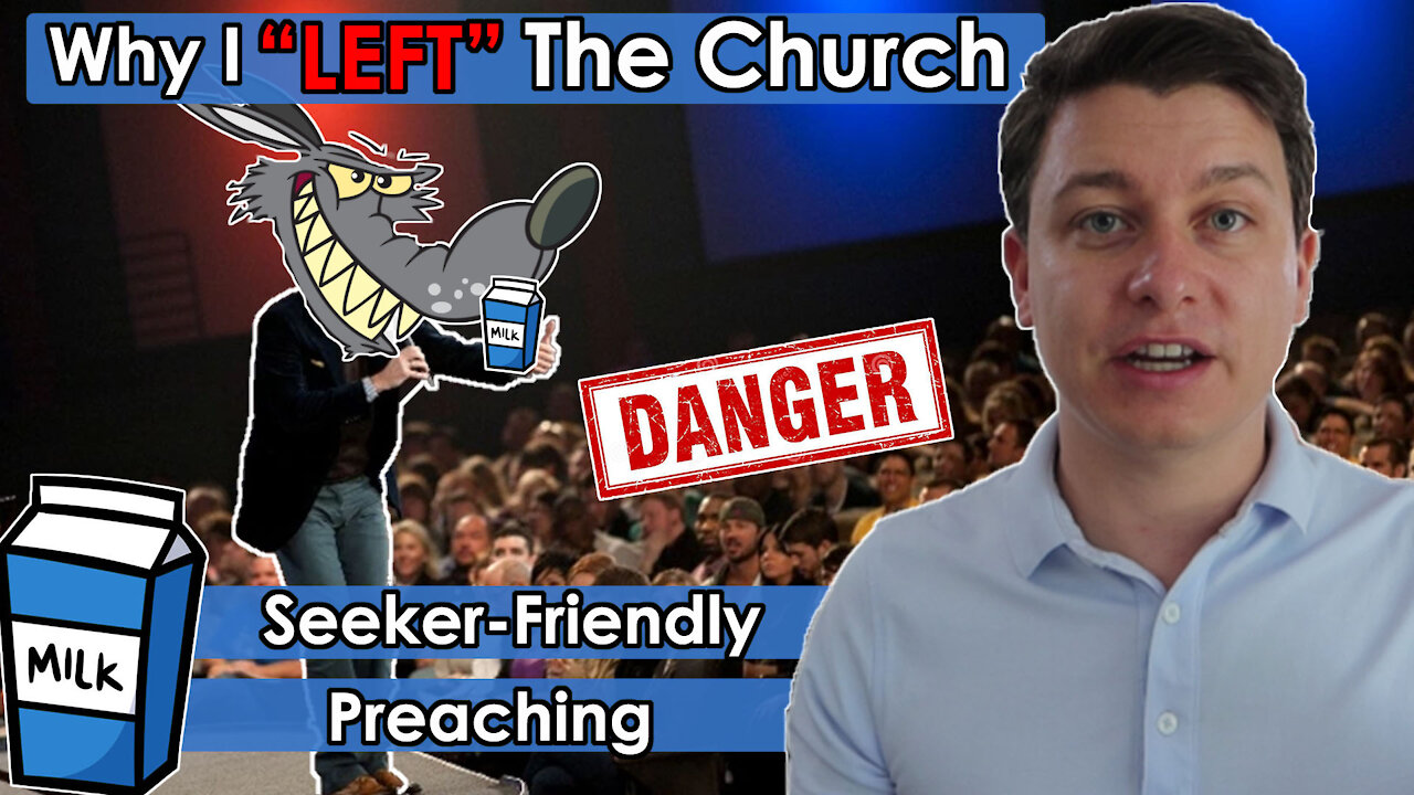 Seeker-Friendly Preaching | Preaching the FALSE Gospel | Big Problems in the Church Today!! Christian video