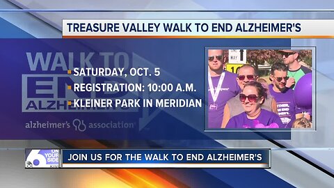 Join 6 On Your Side as we Walk to End Alzheimer's October 5